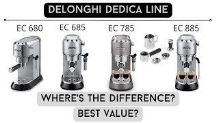 Machine espresso Dedica EC 795.GY Barista - DE'LONGHI [De'longhi