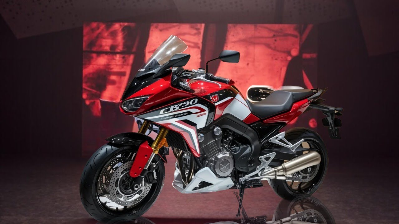 2025 HONDA CB 750 FOUR REVEALED WITH 4 CYLINDER ENGINE - YouTube