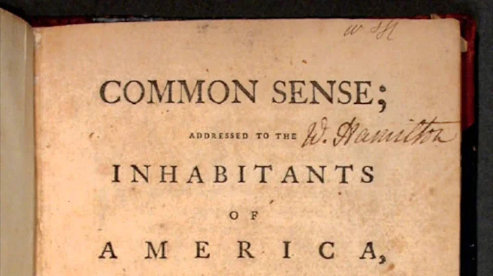 Thomas Paine's Common Sense - 5 Minute History - B...