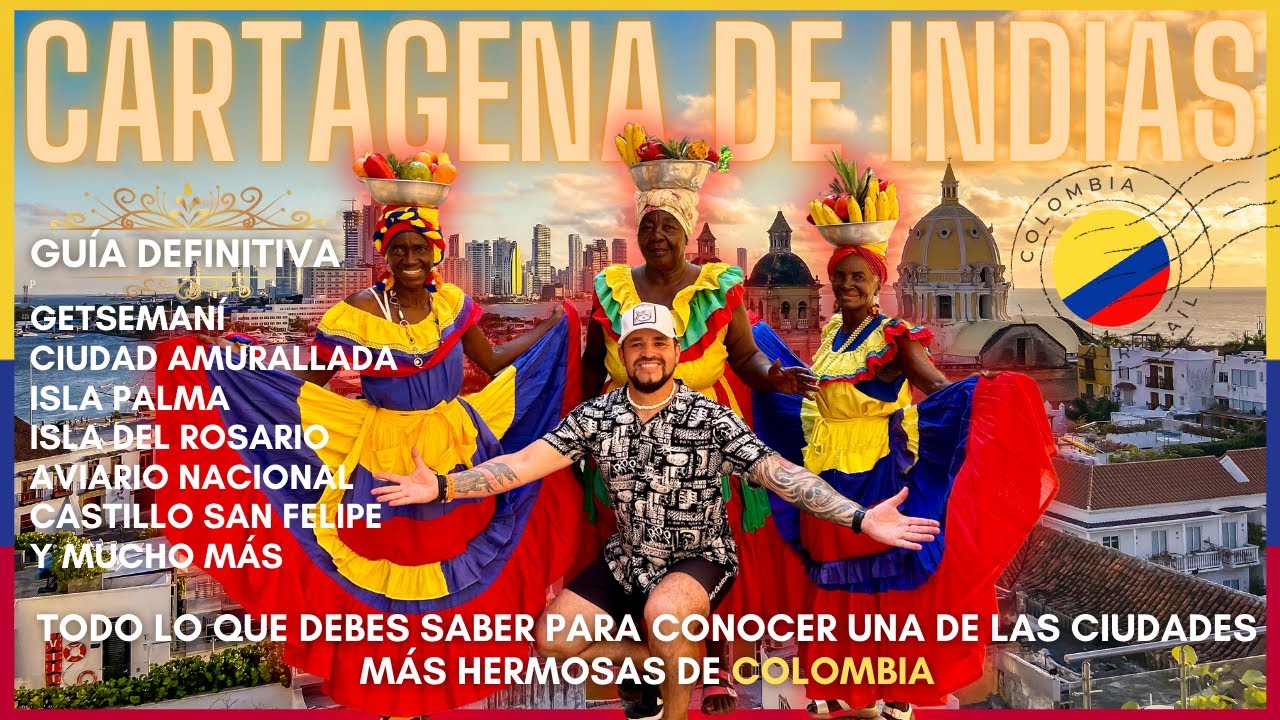 ¿Qué hacer en CARTAGENA en 6 días?😯💸 l GUÍA BUENA, BONITA Y BARATA 🇨🇴 Alojamiento, tours, islas ;)