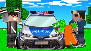 NOOBEK ZOSTAŁ POLICJANTEM i NAS ARESZTOWAŁ w Minecraft!