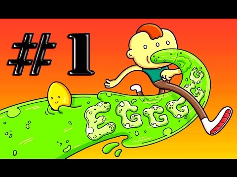 Eggggg - The Platform Puker | 1 - 5 LVL - #1 | (by Hyper Games) iOS / Android