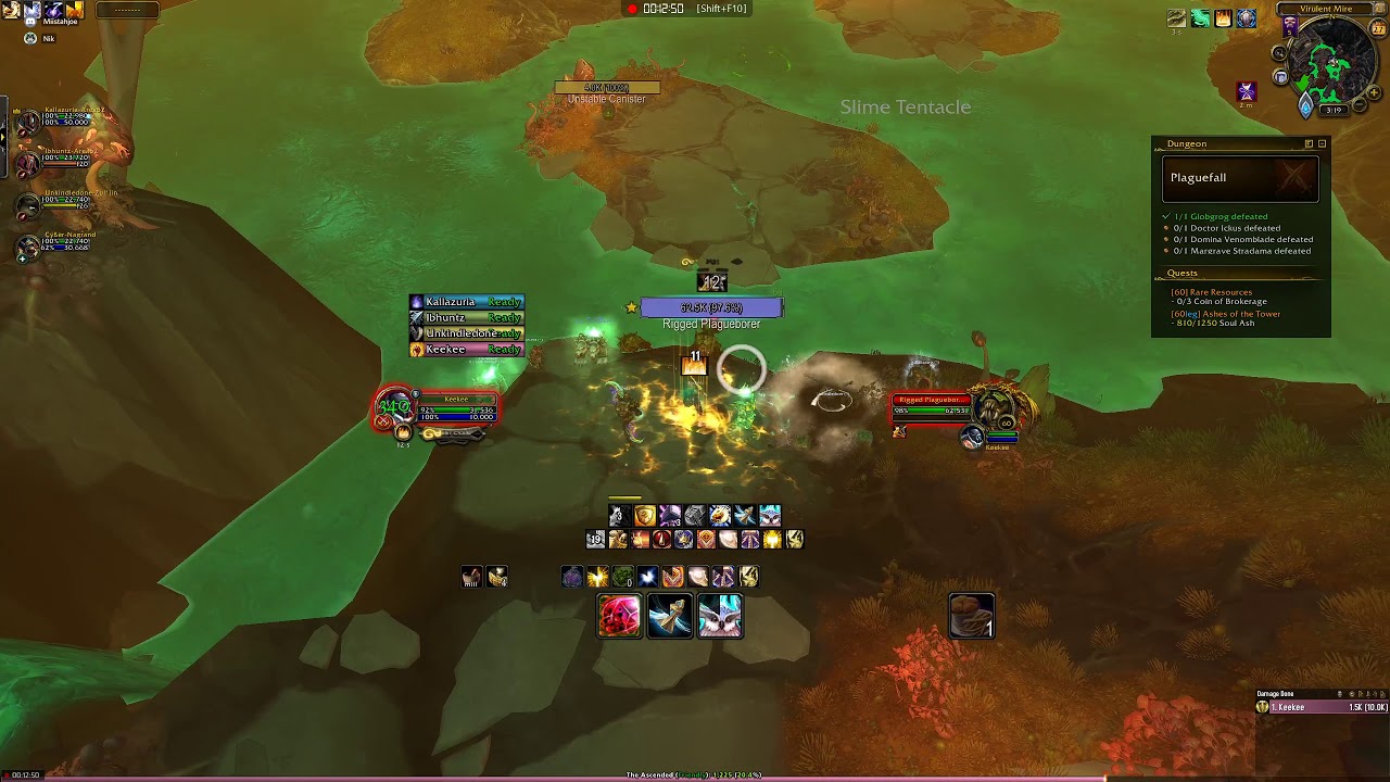 Plaguefall Guide ★ WoW Shadowlands Mythic 0 Dungeon YouTube