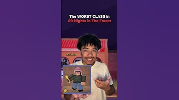 The Worst Class in 99 Nights in The Forest fr #shorts #viral