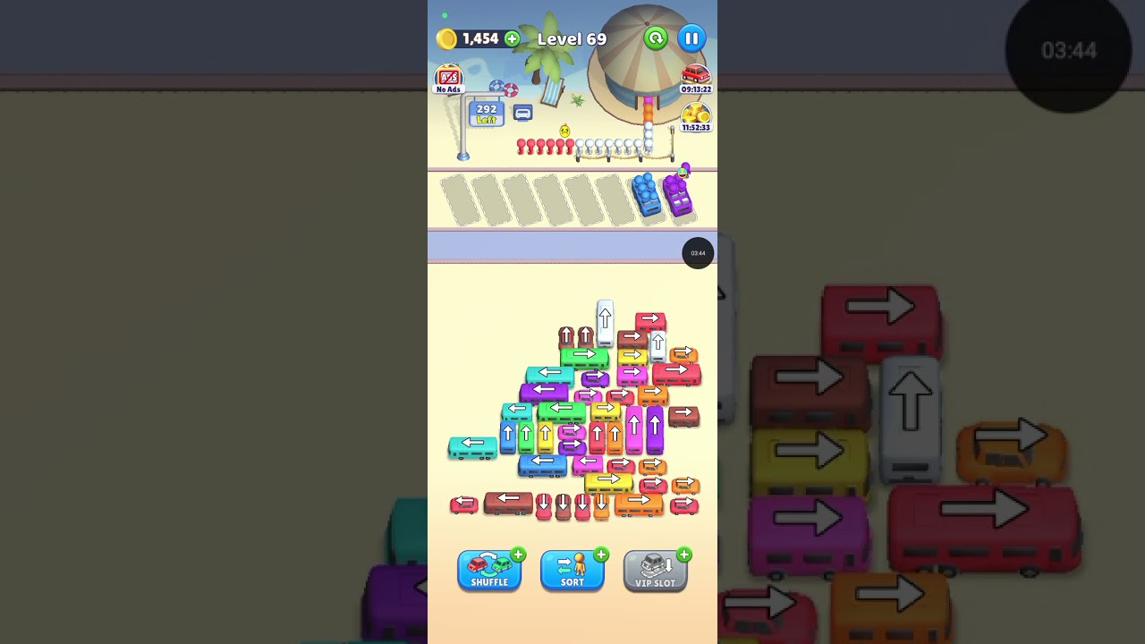 69 Level Bus craze Traffic jam puzzle game 2025 - YouTube