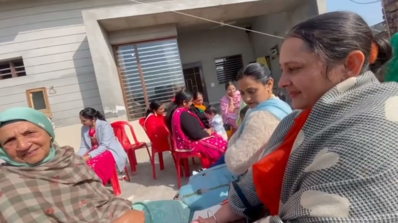 ਅੱਜ ਆਪਾਂ ਲਹੋੜੀ ਦੇ function ਤੇ ਗਏ
