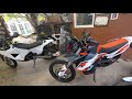 Ktm 890 rally compared to the husqvarna 701 adventure rally