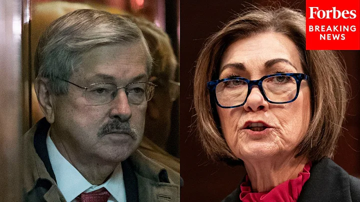 Iowa Gov. Kim Reynolds Presents Iowa Award To Former Ambassador To China Terry Branstad