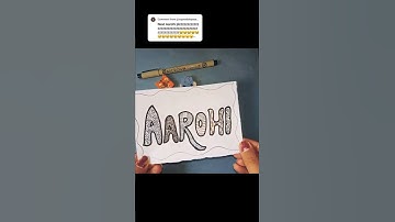 Comment your name 😱😍💕#nameart#diy#craft#ytshorts#viralvideo#letteralovers#youtube#letter#diy#comment