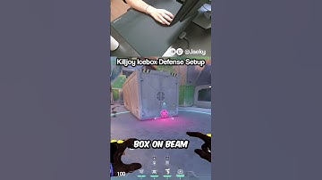 Best Killjoy Icebox Defense Setup (Valorant Tips)