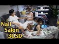 Manicure Pedicure at Beauty Nails Salon Vietnam
