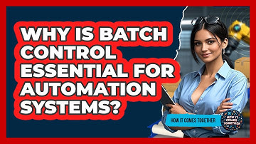 Why Is Batch Control Essential For Automation Systems? - How It Comes Together