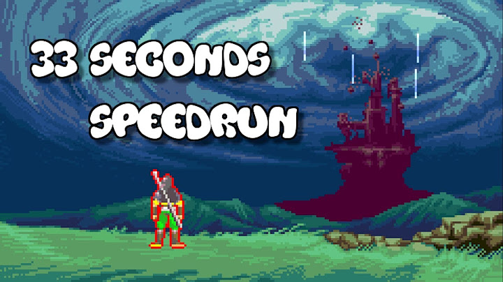 Castlevania: HoD - Maxim any% Speedrun in 0:33.816