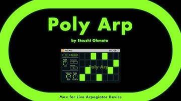 Poly Arp (Max for Live Device)