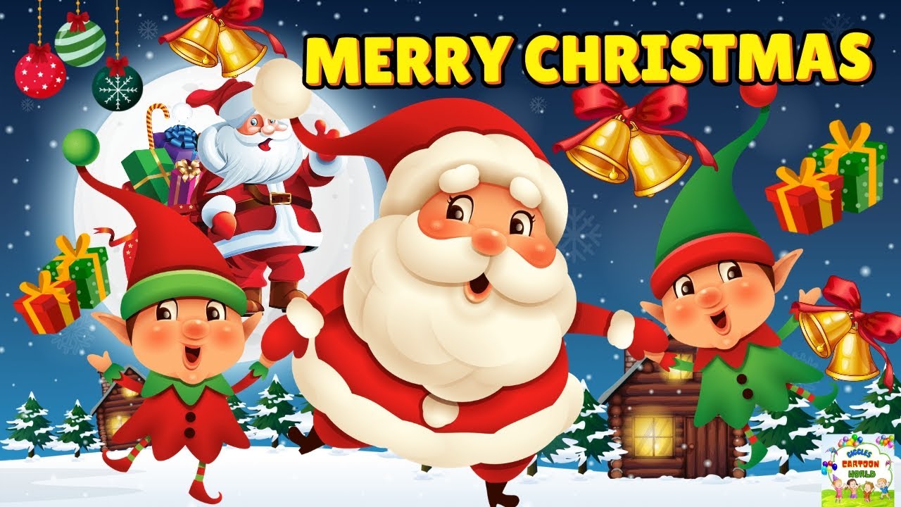 Jingle Bells Song For Kids | Christmas Song & Carols | Nursery Rhymes ...