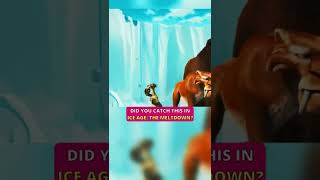 Did You Catch This In Ice Age The Meltdown?