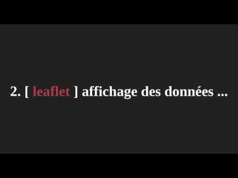 Un projet avec Leaflet: Jour 3: Affichage des données sur la map
