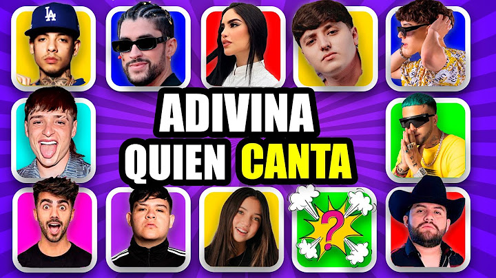 ADIVINA quien CANTA 🌈🎵🍀 Peso Pluma, Natanael, Kim Loaiza, Fede, Soy Pau, Junior H | Play Quiz