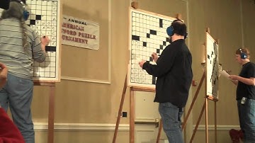 American Crossword Puzzle Tournament 2011 finals (Part 1)