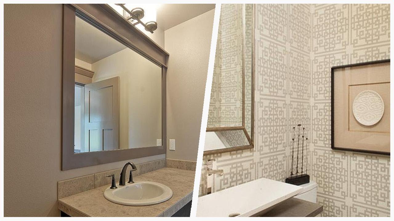 Maximize Space in Your Powder Room: Chic Beige & Gray | Designer CheatSheet