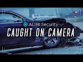 Caught on camera  speeding rollover car crash  alibi vigilant 8mp varifocal turret camera