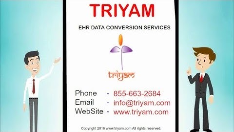 Triyam EMR/EHR Data Conversion