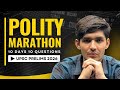 POLITY MARATHON | 10 DAYS - 10 PAGES - 10 QUE IN UPSC PRELIMS 2026