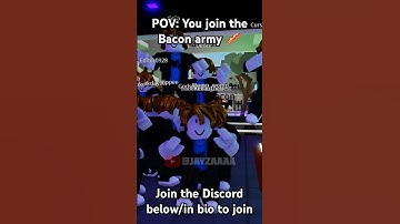 POV: You join the Bacon hair army 🥓 #roblox #robloxmemes #baconhair #robloxedit #funny #shorts