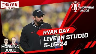 Ohio State Head Coach Ryan Day Live In Studio l Morning Juice l 5-15-24