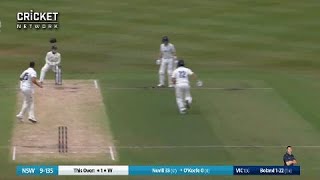 Hobbled O'Keefe forgets he has a runner, gets run-out