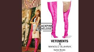 [M/V - AS IF IT'S YOUR LAST] Lisa VETEMENTS X MANOLO BLAHNIK