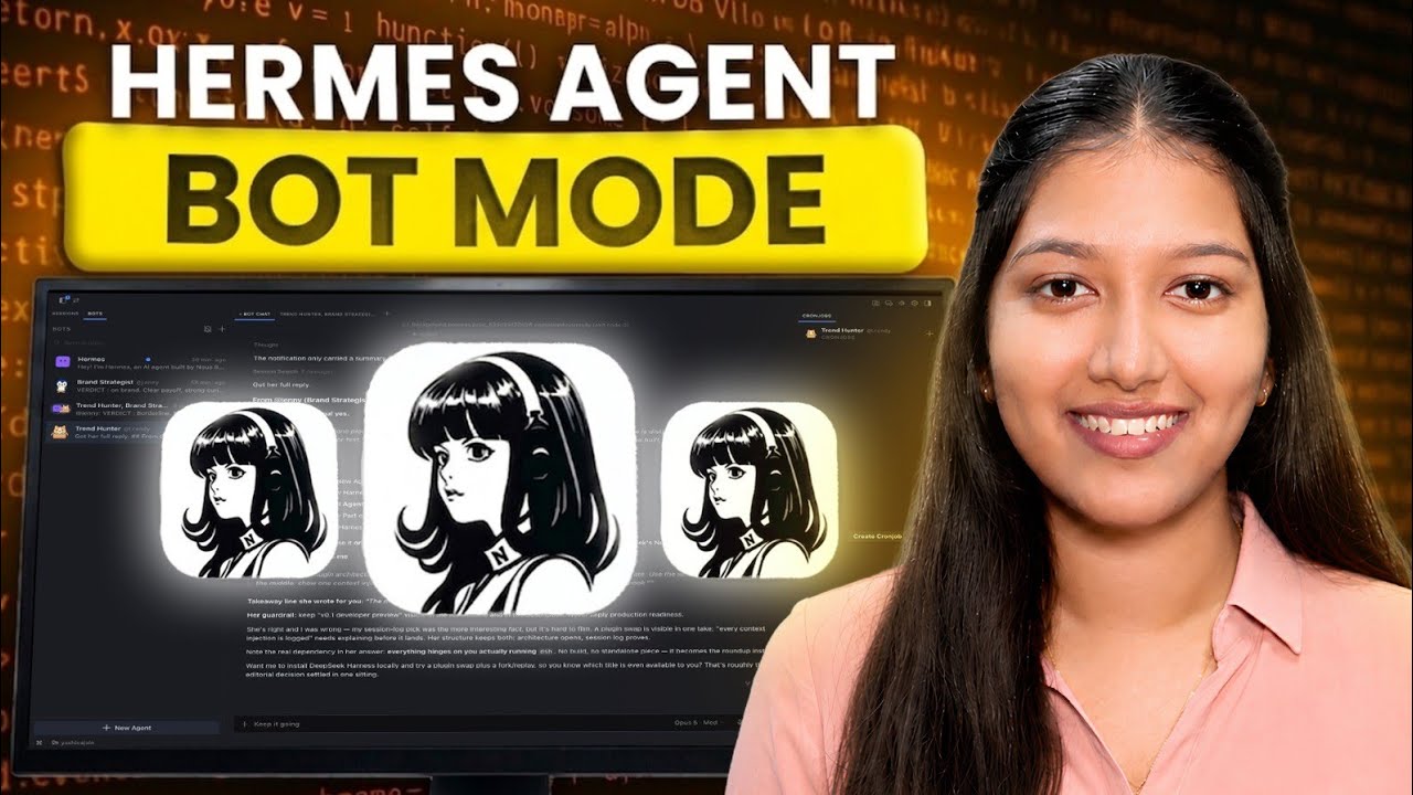 Hermes Agent Just Got Bot Mode! (Build Your Own AI Team)