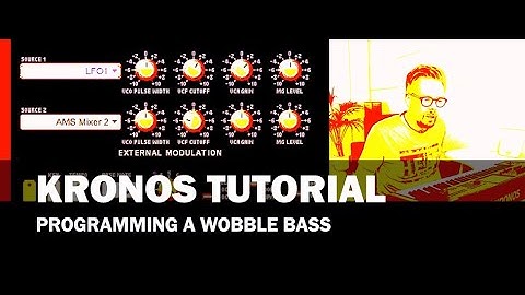 KORG KRONOS Tutorial - Programming a Wobble Bass
