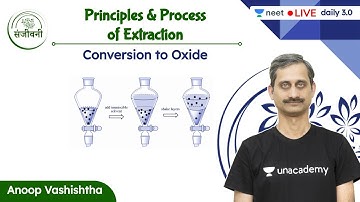 Principles & Process of Extraction | Conversion to Oxide | L4 | Unacademy NEET | Anoop Vashishtha