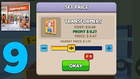 Toymart Supermarket Simulator 3d Gameplay Walkthrough part 9 (Android, IOS)