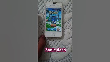 How to the gameplay of sonic dash on iphone 4 in 2025 #short #shorts #viral #virtualreality