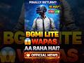 👉 “BGMI LITE 😱 Sach me WAPAS? 15 May ka bada update 💥”