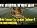 Call Of The Wild The Angler Spain, Gold Common Carp Location Challenge 3, 15 Reputation Guide