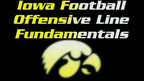 Iowa Offensive Line Pass Blocking Fundamentals