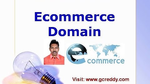 Ecommerce Domain Knowledge