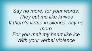 Enchant - Silence Lyrics