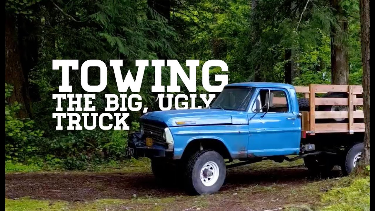 Towing in the Big Ford Ranger