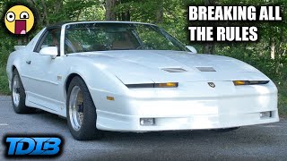 TURBOCHARGED V6 Pontiac Trans Am Review! Eating V8's For Breakfast