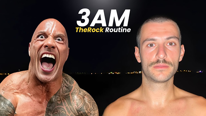 Intenté seguir la Rutina de TheRock