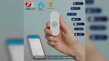 Zigbee 24G Radar Human Presence Motion Sensor TYPE-C/Battery Powered Home Assistant Z2M Temperature