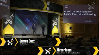 AI and the automation of higher-level critical thinking. James Duez and Ahmer Inam | NextMed Health