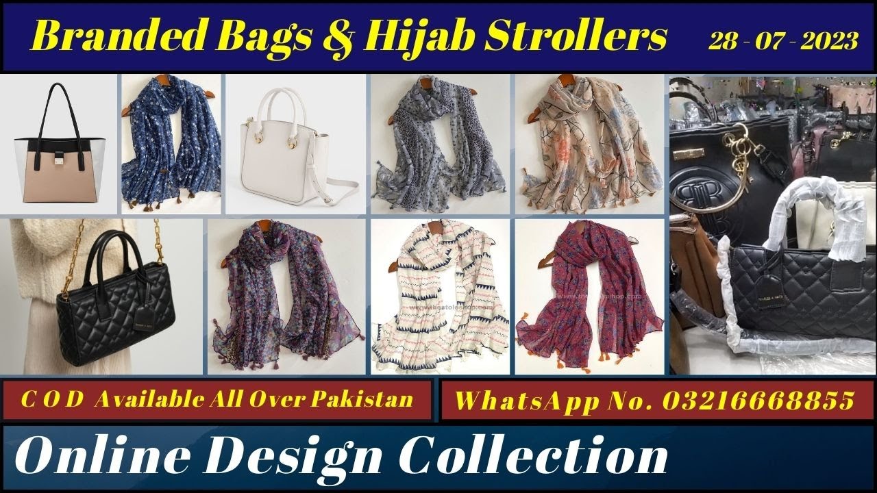 Branded | Bags | Hijab | Strollers | 28/07/2023 | Online | Design ...