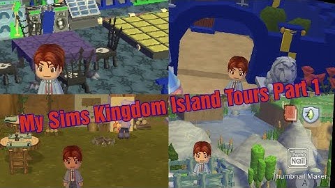 MySims Kingdom Island Tours Part 1