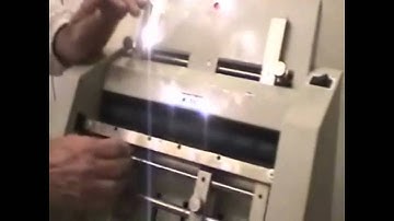 Dynafold BK10 Booklet Maker Binding Machine Demo Video