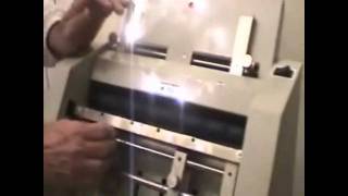 Dynafold BK10 Booklet Maker Binding Machine Demo Video